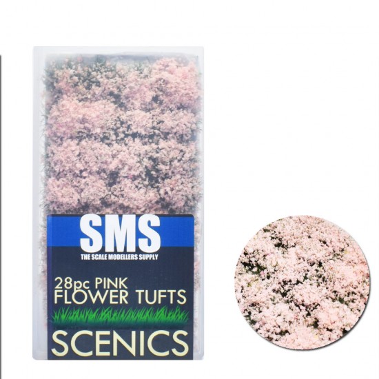 Flower Tufts Pink (28pcs)