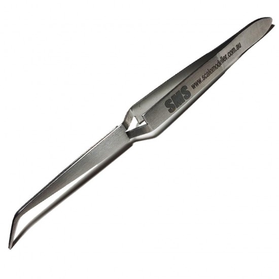 Precision Tweezers - Large Tip Curved