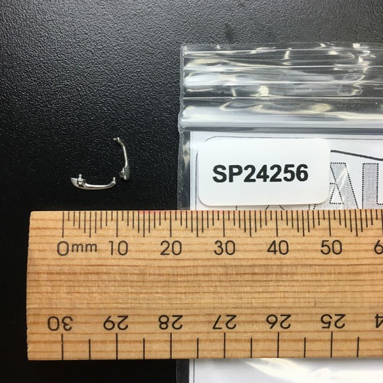1/24 2-Door Handles (Polished Metal)