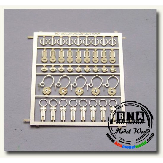 1/24 Hood fasteners GT/Rally/Touring/Sports cars