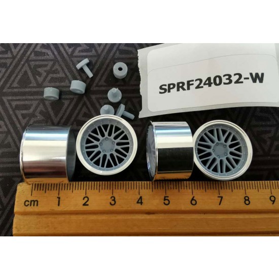 1/24 19'' BBS Le Mans Wheels without Tyre