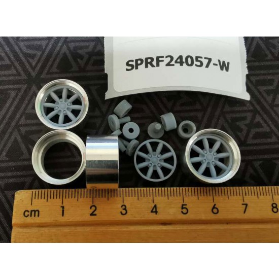 1/24 16' Minilite Wheels without Tyre