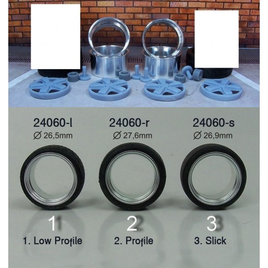 1/24 19" Sport Classic Wheels with Regular Profile Tyres