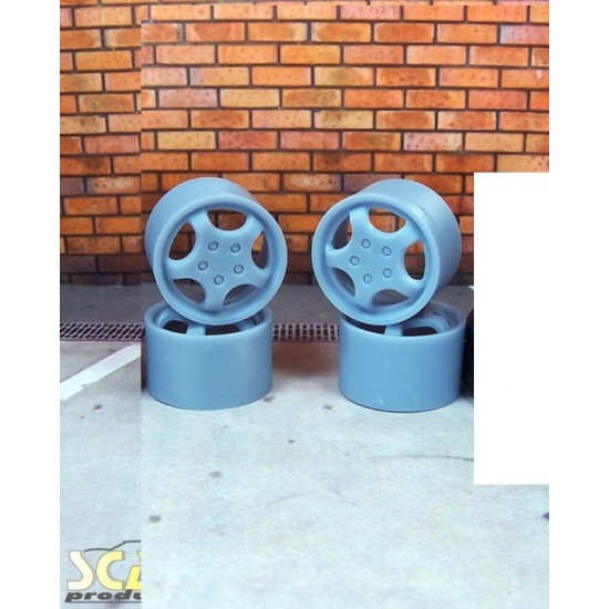 Wheel Without Rim 1/24 17