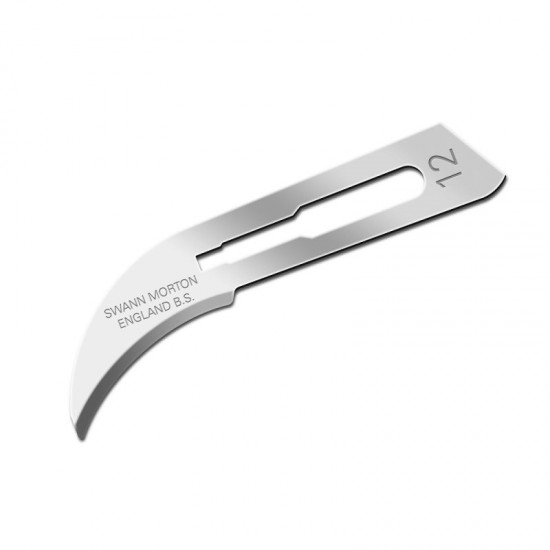 Scalpel Blades #12 (5pcs) for No.3/5 Handle