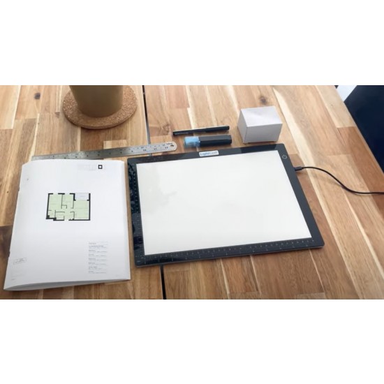 Ultraslim A4 Lightbox (UK/EU Plug)