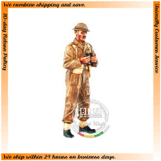 1/35 WWII British Officer with Binoculars