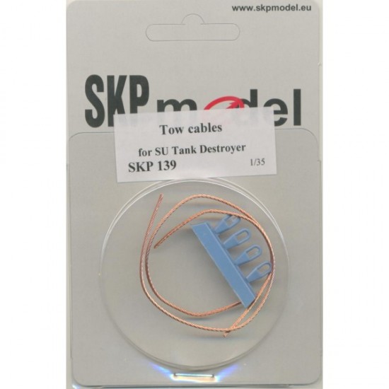 1/35 Tow Cables for Soviet SU series Tank Destroyers
