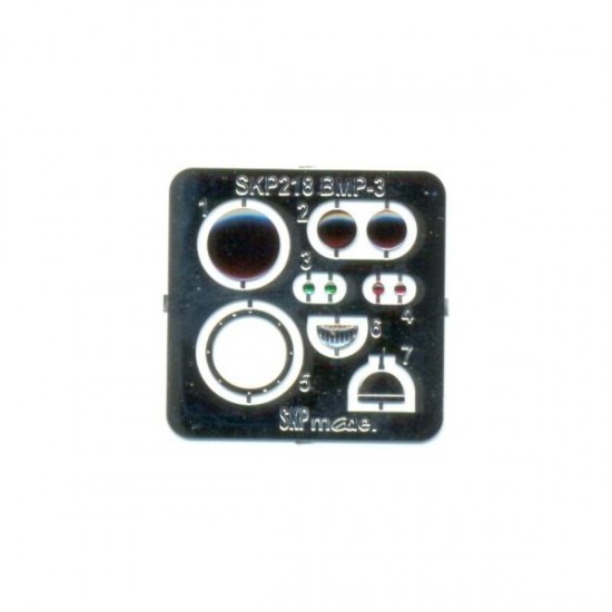 1/35 BMP-3 Lenses and Taillights for Trumpeter kit