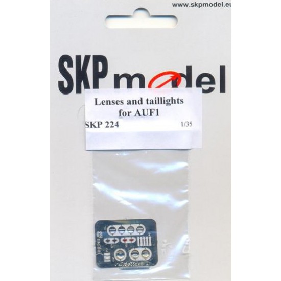 1/35 French AUF1 SPG Howitzer Lenses & Taillights for Meng Models