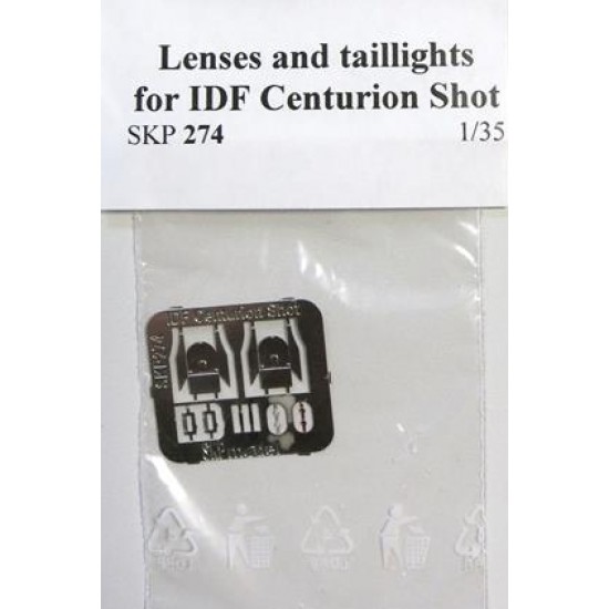 1/35 Centurion Mk.V Lenses and Taillights for AFV Club kit