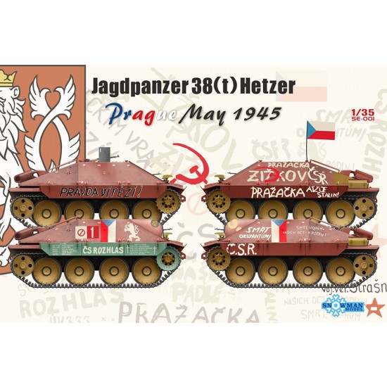 1/35 Jagdpanzer 38(t) Hetzer Prague May 1945 [Limited Edition]