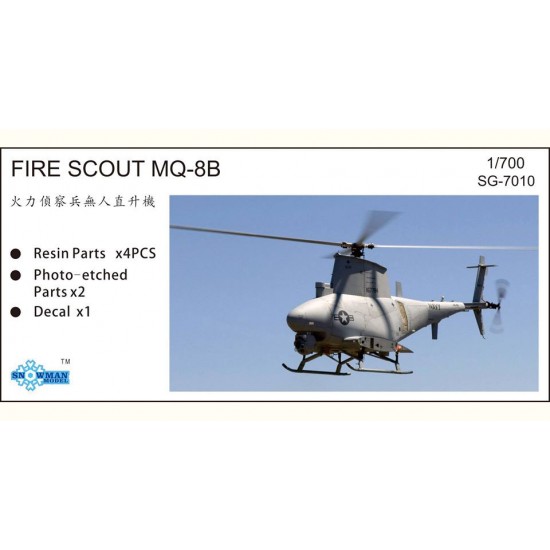 1/700 MQ-8B Fire Scout (4pcs)