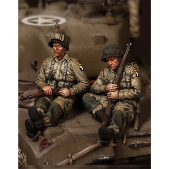 1/35 US Army Airbornes for Sherman (2 figures) Vol.1