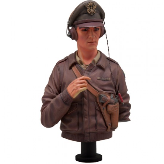 200mm WWII US Army Air Force Pilot Bust