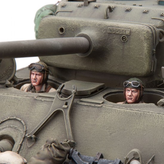 Sol Models 1/16 WWII US Tank Crew #6 (2 figures) SOL Resin Factory MM203