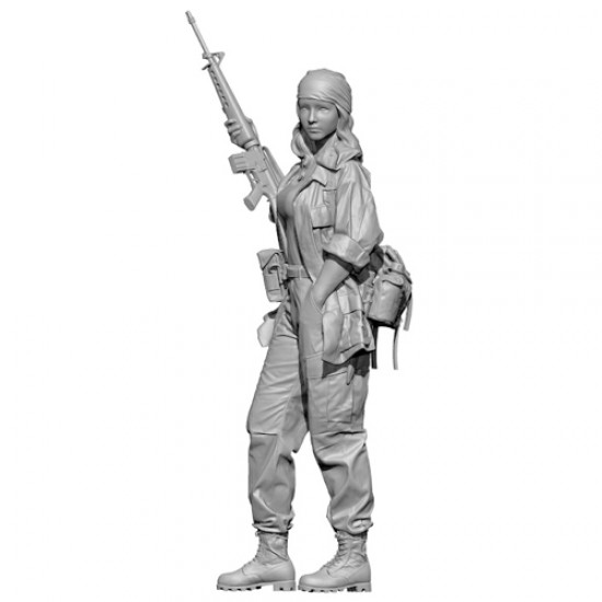 1/24 EVELYN Pin Up/Military/Army Girl