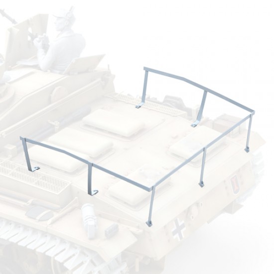 1/16 WWII German Stug III Stowage Guardrail (#SOL-MM505) - BNA Model World