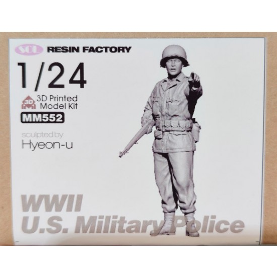 1/24 WWII US Military Police (3D printed kit)