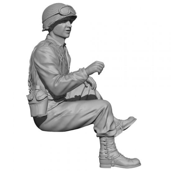 1/35 WWII US Army 1/4 ton Utility Truck Driver (3D printed kit)