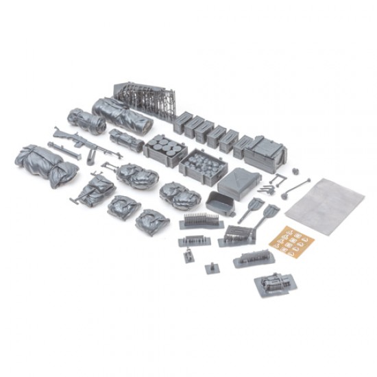 Sol Models 1/16 WWII US Army 1/4 ton Utility Truck Detail-up set for Takom kits ...