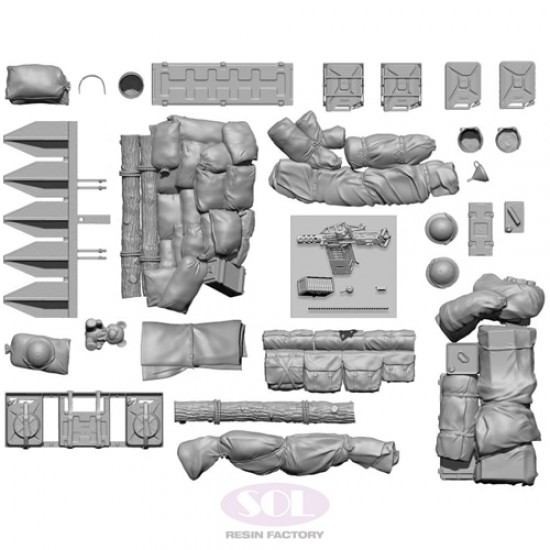 1/35 Accessories Set for M10 Achilles