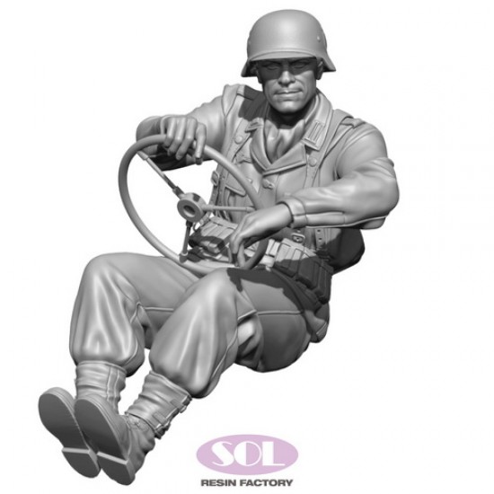 1/16 Driver for WWII German Schwimmwagen
