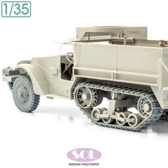 1/35 M3A1 Wheels and Track with Chain for Dragon kit