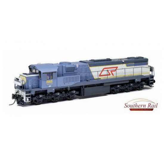 HO Scale 12mm QR 1550 Class Diesel Locomotives - Blue #1570 C.1972-89 w/Sound