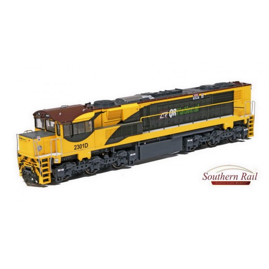 HO Scale 16.5mm Aurizon 2300 Class Diesel Loco - QRN Eagle Series 3 Toilet End #2301D