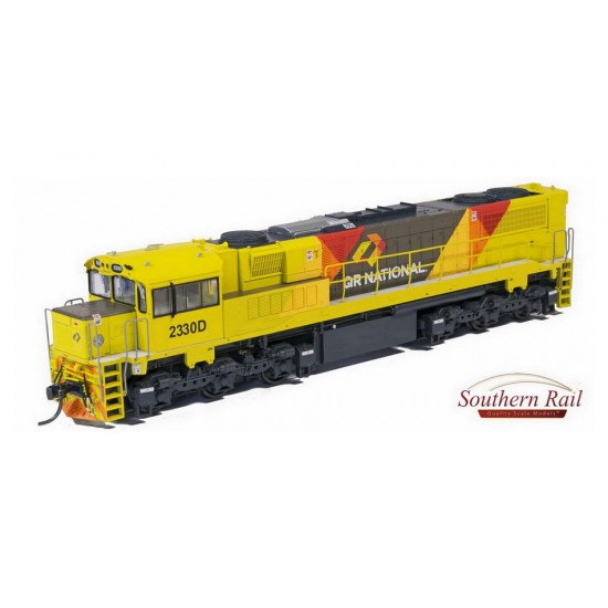 HO Scale 12mm Aurizon 2300 Class Diesel Loco - QRN Banana Series 3 Toilet End #2330D