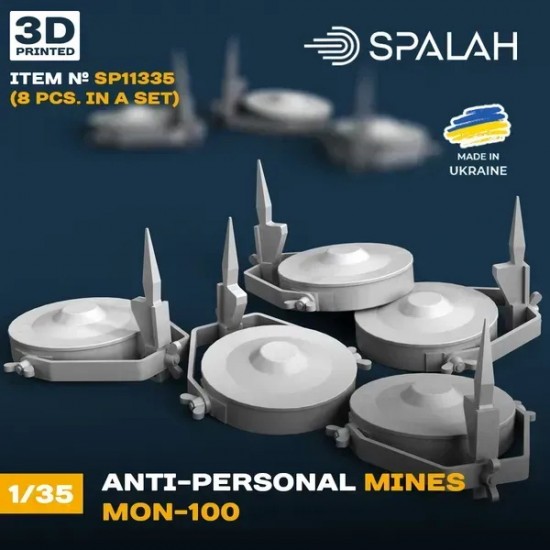 1/35 Anti-personnel Mines MON-100 (8pcs)