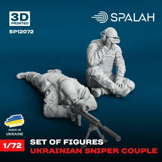 1/72 Ukrainian Sniper Couple (2 figures)