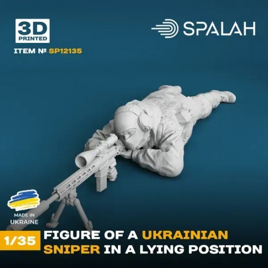 1/35 Ukrainian Sniper in Lying Position 