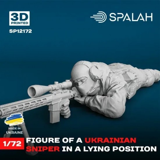 1/72 Ukrainian Sniper in a Lying Position 