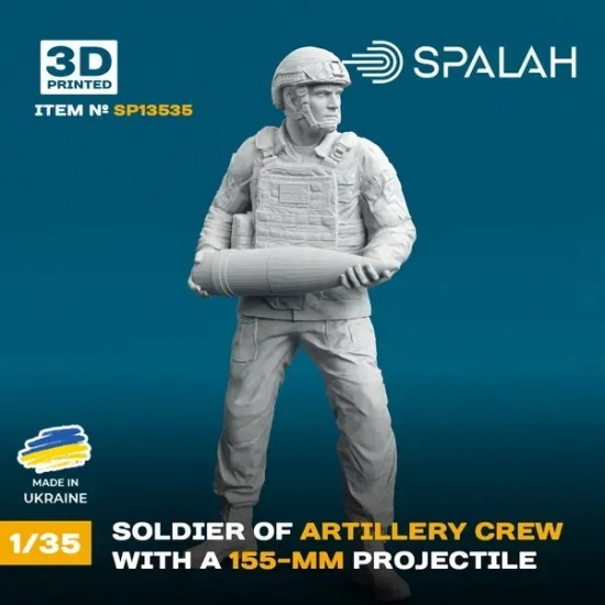 1/35 Charger with 155-mm Projectile of M777 Howitzer 