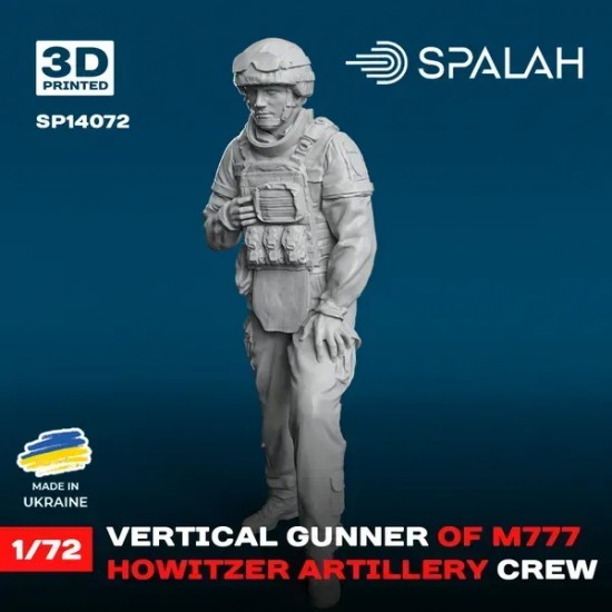 1/72 Vertical Gunner of M777 Howitzer 