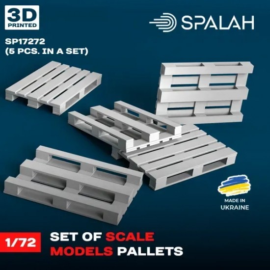 1/72 Pallets (5pcs)