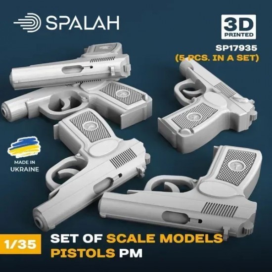 1/35 PM Pistols (5pcs)