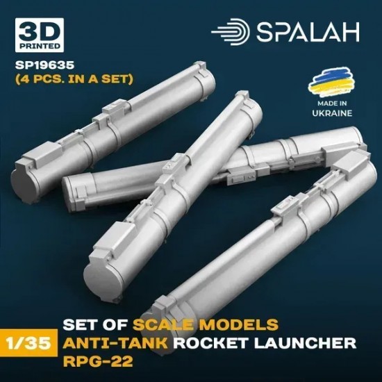 1/35 RPG-22 Anti-tank Grenade Launcher (4pcs)