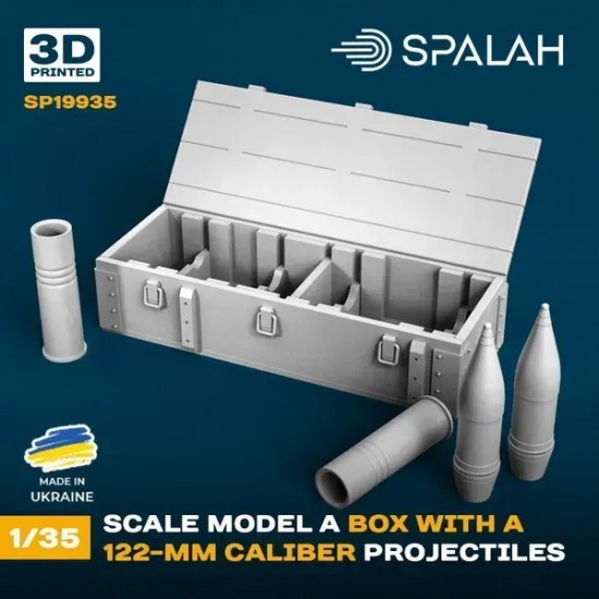 1/35 Box with 122-mm Projectiles 