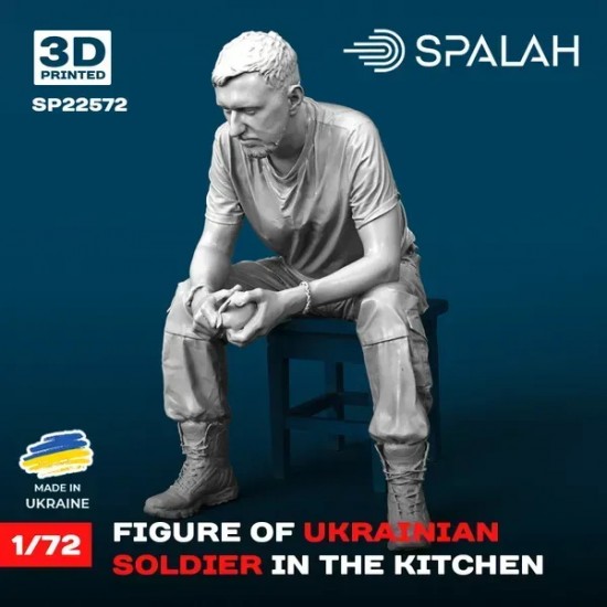 1/72 Ukrainian Soldier in the Kitchen 