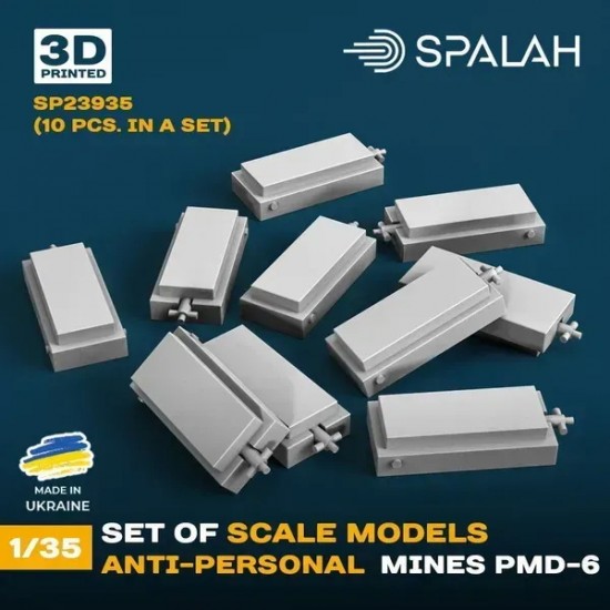 1/35 Anti-personal Mines PMD-6 (10pcs)