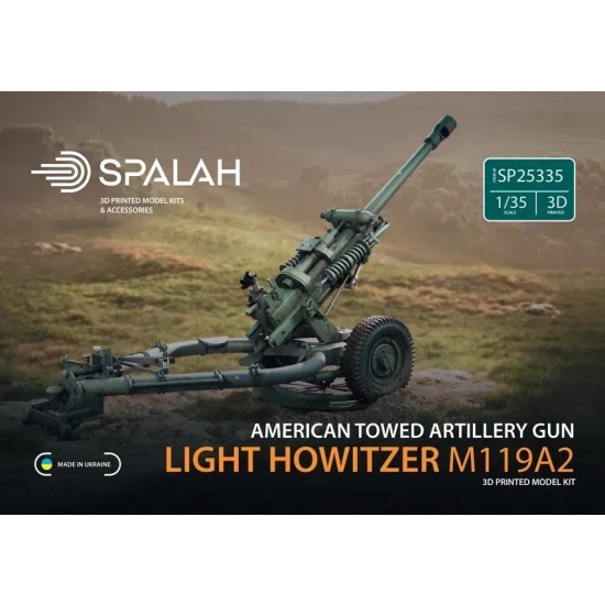 1/35 1/35 US M119A2 Howitzer 105mm Towed Artillery System