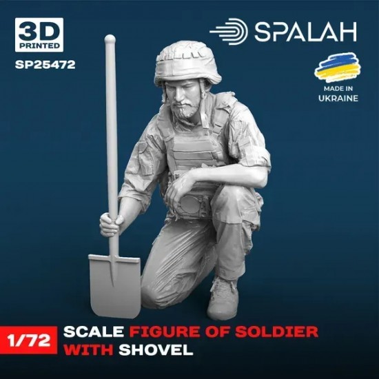 1/72 Soldier with a Shovel 