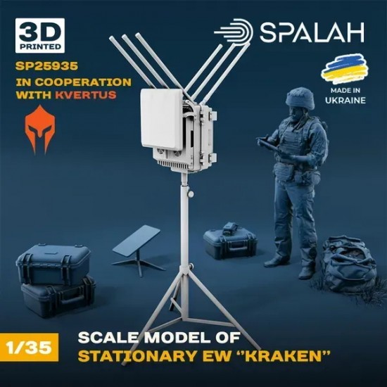 1/35 Stationary ''Kraken'' Electronic Warfare (EW) System