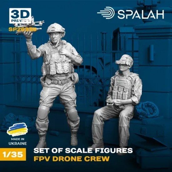 1/35 FPV Drone Crew (2 figures)