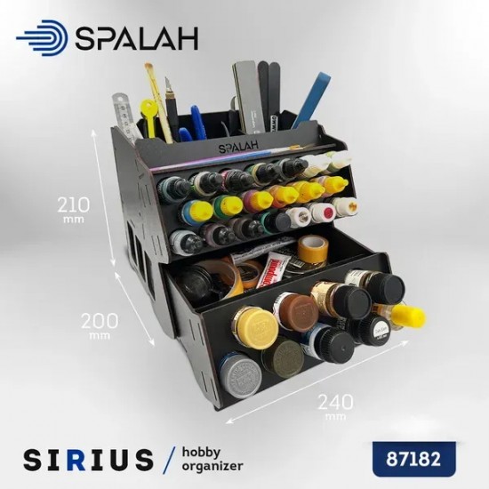 Hobby Organizer #Sirius (dimensions: 24 x 21 x 20 cm)