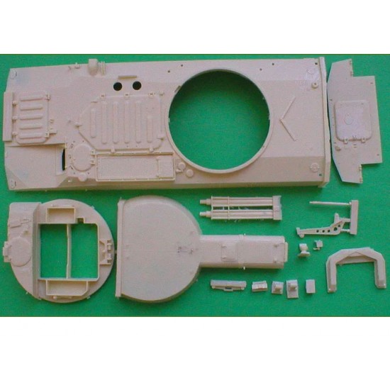 1/35 UR-77 Meteorit m1978 Mine Clearing Conversion Set for Trumpeter 5571 2S1 kits