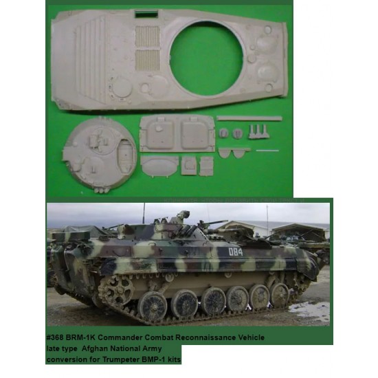 1/35 BRM-1K Commander CRV Late Type Afghan Army Conversion for Trumpeter BMP-1 kits